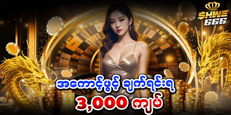 shwe666 အကောင့်ဖွင့်ဖရီး